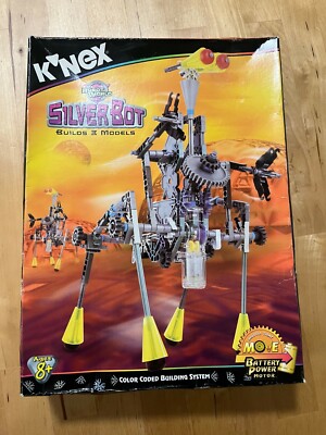 mo＊ K'Nex 12139 Silver Bot, Robot World, New & Sealed Set | eBay
