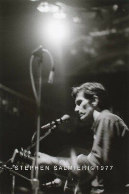 TOWNES VAN ZANDT LONE STAR CAFE PHOTO 8X10 B/W DKRM PRINT 1972 VINTAGE SALMIERI