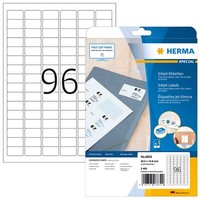 Herma Inkjet-Etiketten A4, 30,5 X 16,9 Mm, Weiß, Permanent Haftend
