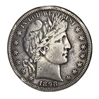 1898-S 50C Barber Half Dollar XF #