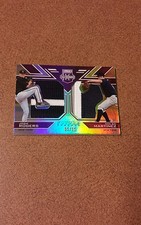 2016 elite extra edition Nolan Martinez / Rogers dual jsy/PATCH rookie card.5/15