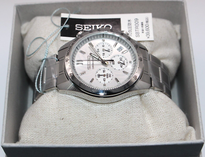 SEIKO Spirit SBTR009 Chronograph Men's Watch New in Box Authentic