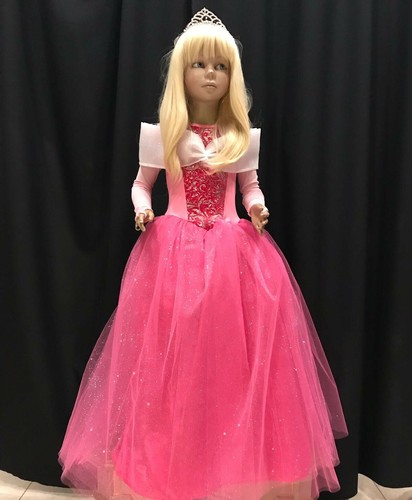Costume Carnevale Sartoria Bambina Principessa Aurora-varie taglie | eBay