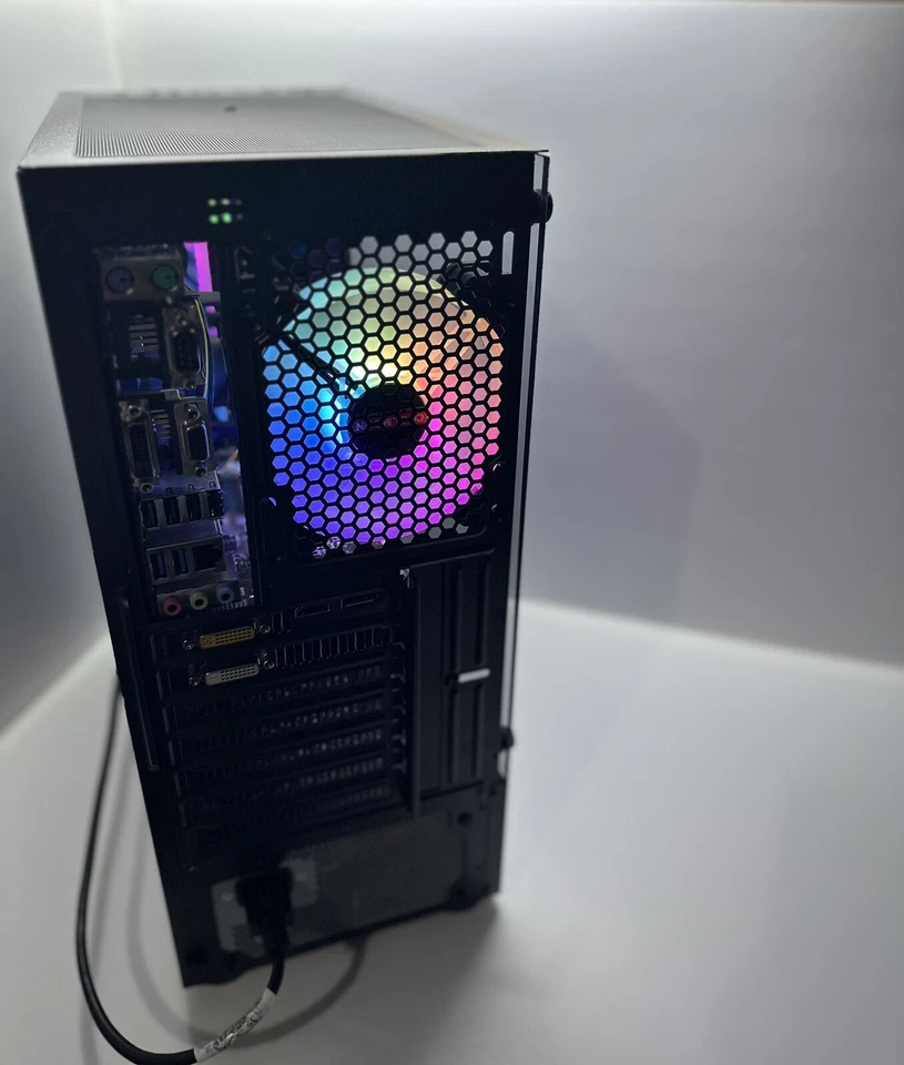 Computadora de escritorio PC para juegos Intel Core I3 8 GB 500 GB SSD Nvidia GTX 760 RGB Foto 4 de 4