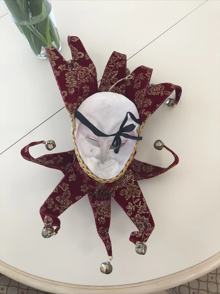 masquerade mask Made In Italy Halloween Art One of a kind - Image 3 of 4