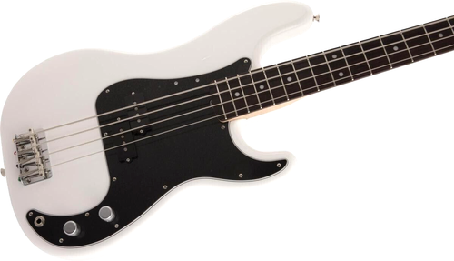 New Fender Made in Japan Traditional 70s Precision Bass Rosewood Arctic White - Picture 7 of 7