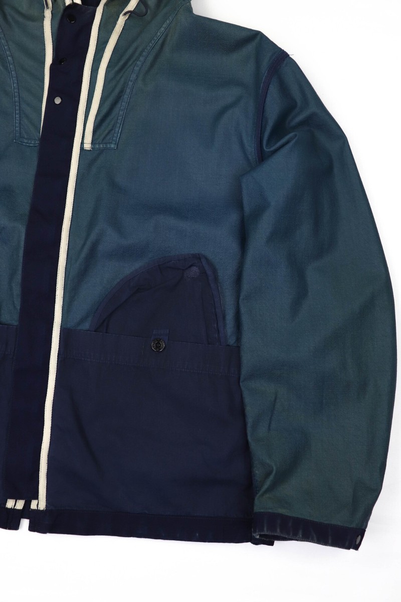 Stone Island SS' 2001 Vintage 00s Dark Blue Virgin Wool Stone Island SS' 2001 Vintage 00s Dark Blue Virgin Wool