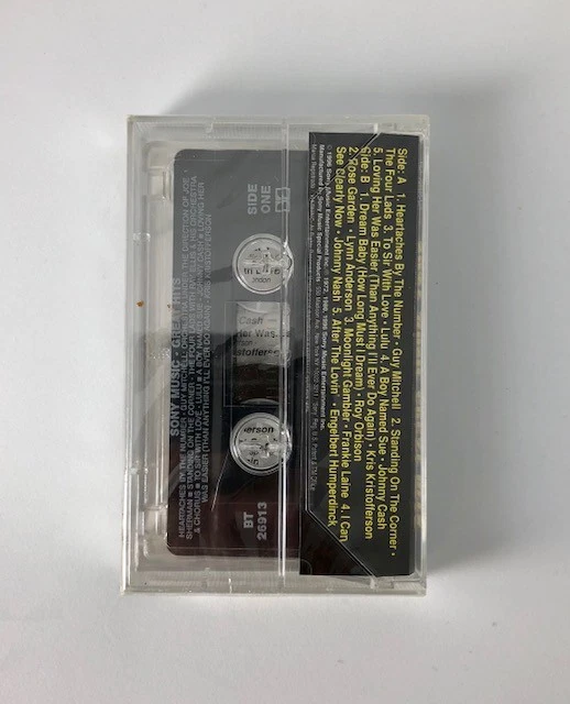 Jonny Cash,Roy Orbison,Four Lads , Sony Music Great Hits (Cassette) Sealed - Image 2 of 2