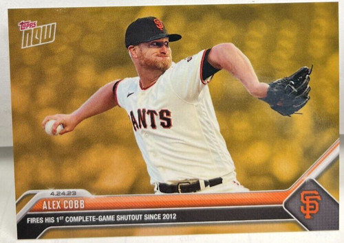2023 Topps Now ODB-6 Alex Cobb
