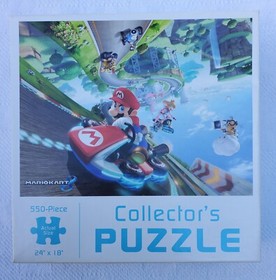 Super Mario Bros Mariokart Nintendo NES Collector&rsquo;s Puzzle 550 piece 18" x 24"