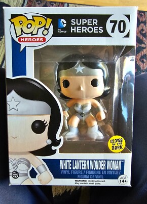 Funko Pop! Super Heroes - White Lantern Wonder Woman N°70 - Figurine Collection