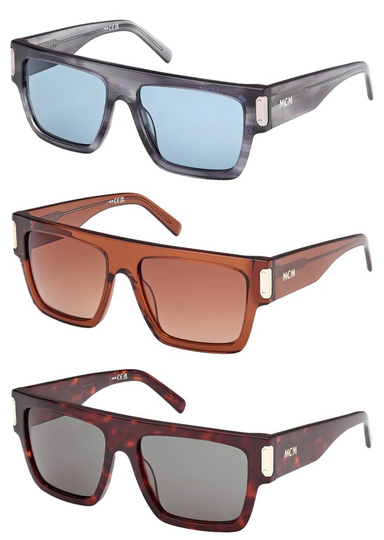 MCM Worldwide Flat Top Square Sunglasses - MW0011 | eBay display picture 3