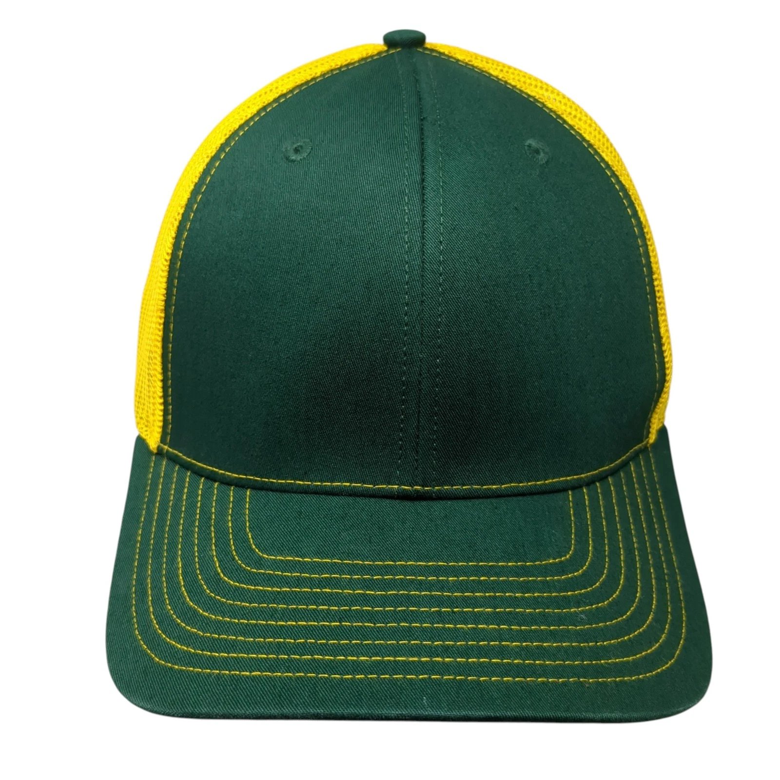 Richardson Snapback Mesh Back Trucker Hat Multicolor One Size Blank Outdoor
