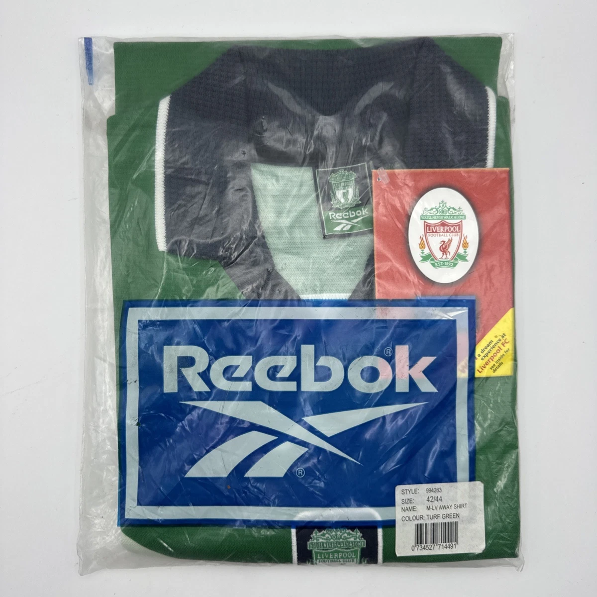 Reebok Liverpool Green International Club Soccer Fan Apparel and