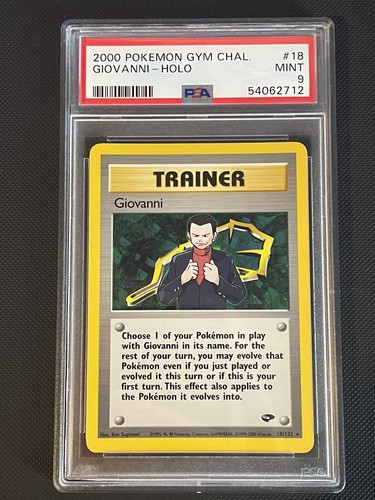 Giovanni (Unlimited) graded PSA 9 for sale on eBay