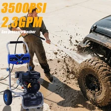 Marcytop Gas Pressure Washer 3500 PSI 2.3GPM 209CC Cold Water Pressure Washer