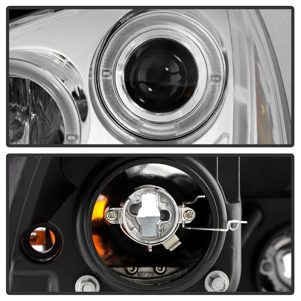 For Honda Accord 03-07 Headlights Signature Series Driver & Passenger Side Foto 3 de 4