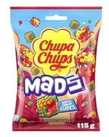 Chupa Chups Mads Fruit Fruchtgummi Knusprige HüLle Fruchtgeschmack 115G Packung