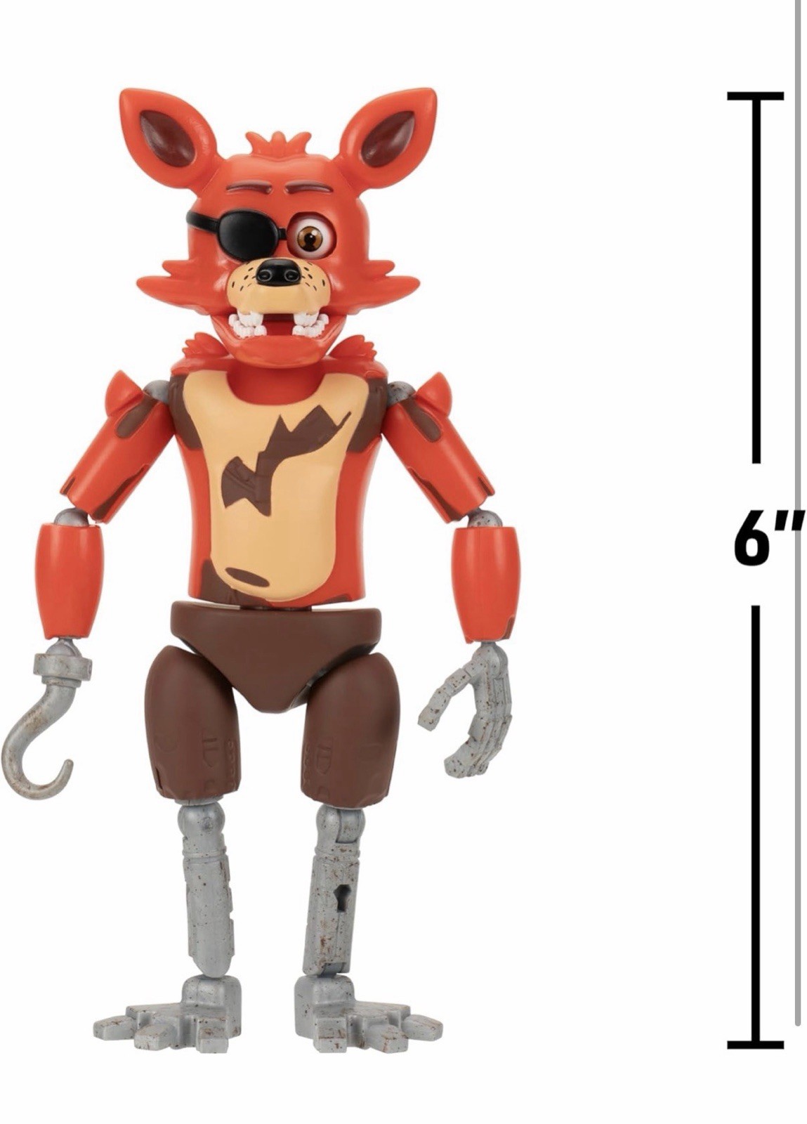 Five Nights At Freddy's ENDO SERIES Classic & Withered Foxy Figures Eyes Glow