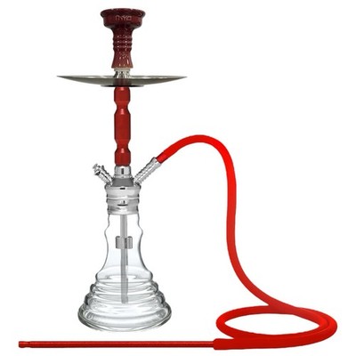 MYA BEYA 22  Hookah   Red  MX Function   Premium Glass Base