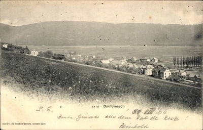 Ak Dombresson Kanton Neuenburg, Landschaftsaufnahme,  Tal de Ruz,... - 4919394