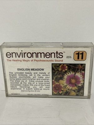 English Meadow Environments The Healing Magic Of Psychoacoustic Sound Cassette