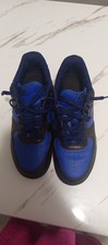 Nike Air Force 1 Low Top Blue/Black Leather L...