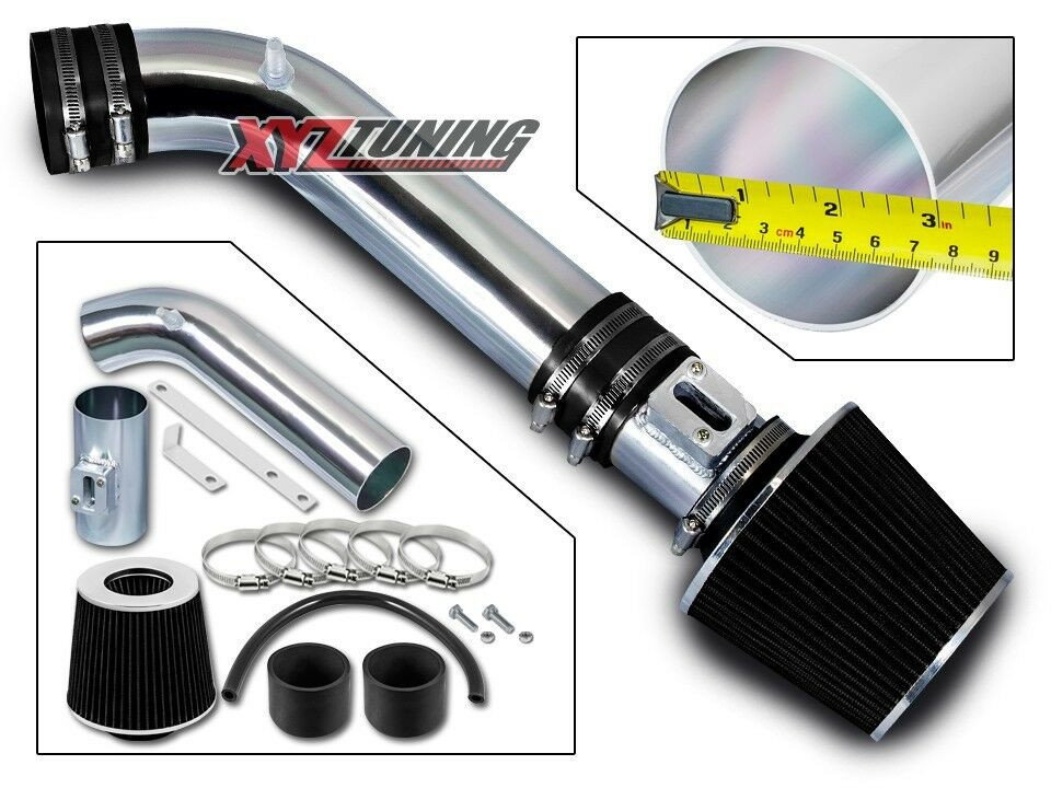 BLACK Short Ram Air Intake Induction Kit + Filter For 06-08 M35 3.5L V6