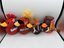 4X Valentines Candy Plush DUCKS Set Hersheys ...
