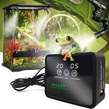 Reptile Fogger Automatic Reptile Mister Fogger for Terrarium, Timed Terrariums H