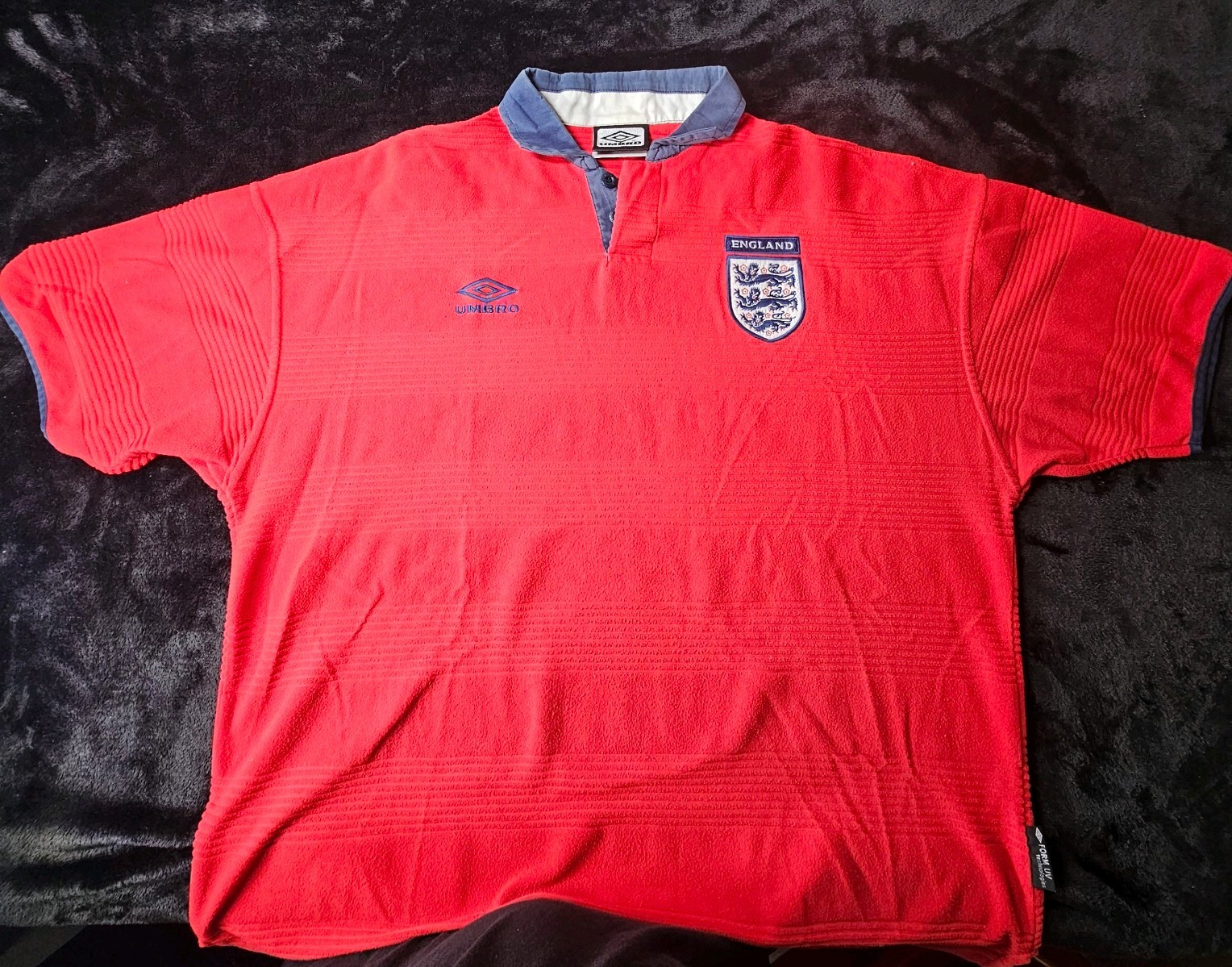 Vintage 90s Umbro England National Team Soccer Jersey World Cup Men's Size XL