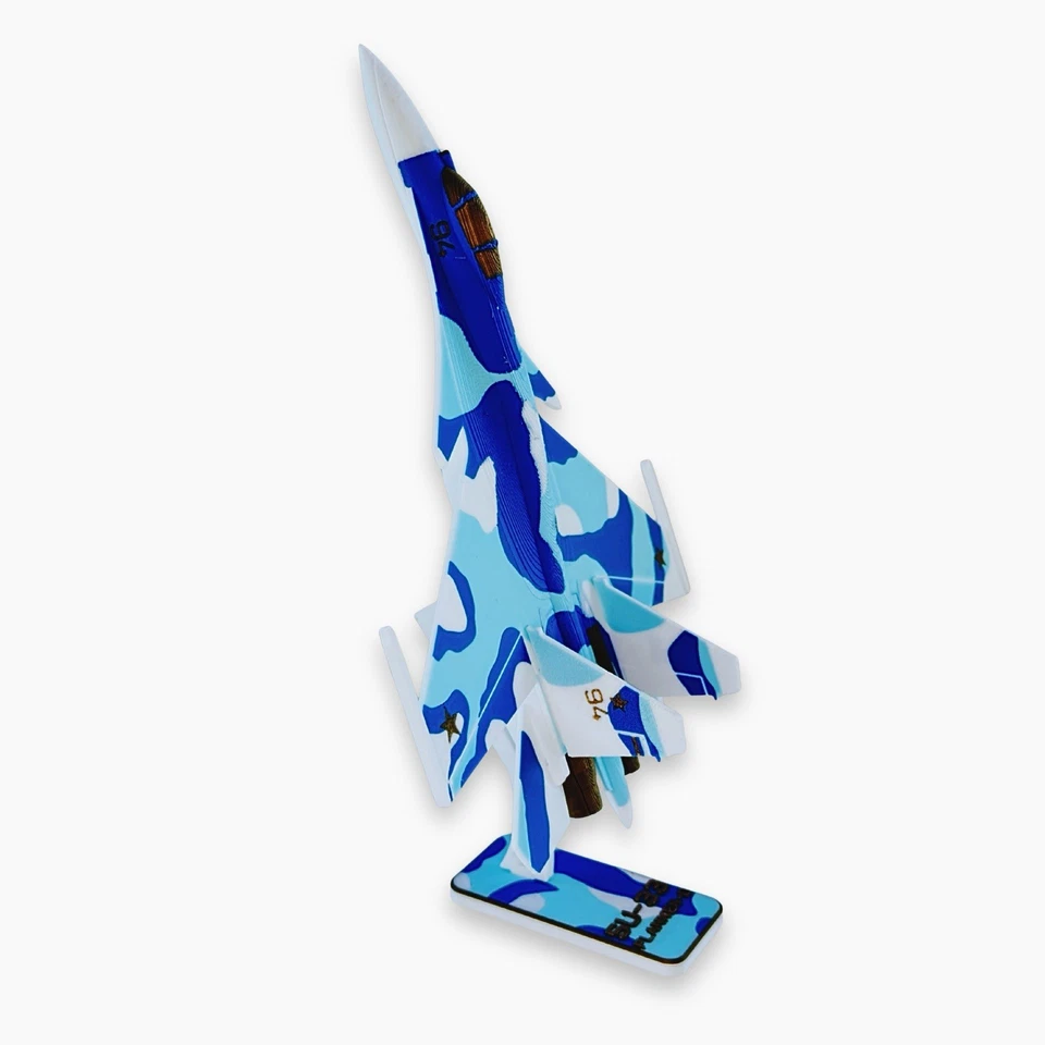 Su-33 Flanker - 3D Printed Collectible Display Plane - Image 3 of 4