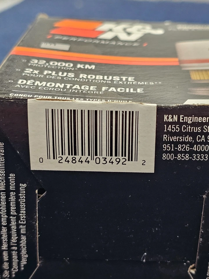 Filtro de aceite K&N HP-1002 Performance Premium para Jeep Wrangler 2003-2009 4x4 Foto 3 de 4