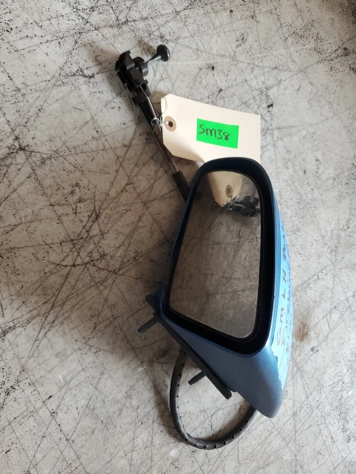 Espejo retrovisor GM Pontiac Firebird puerta lateral del conductor azul para piezas sin probar Foto 3 de 4
