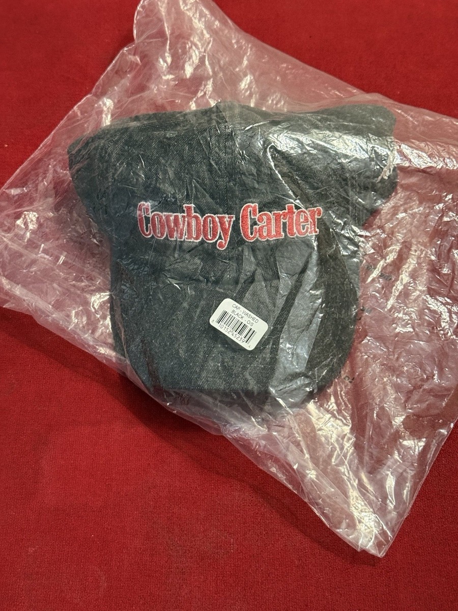 Cowboy Carter Denim Cap Act ii BEYONCE OFFICIAL ACT II COWBOY CARTER TOUR CAP HAT W/ BOTTLE  main image 4