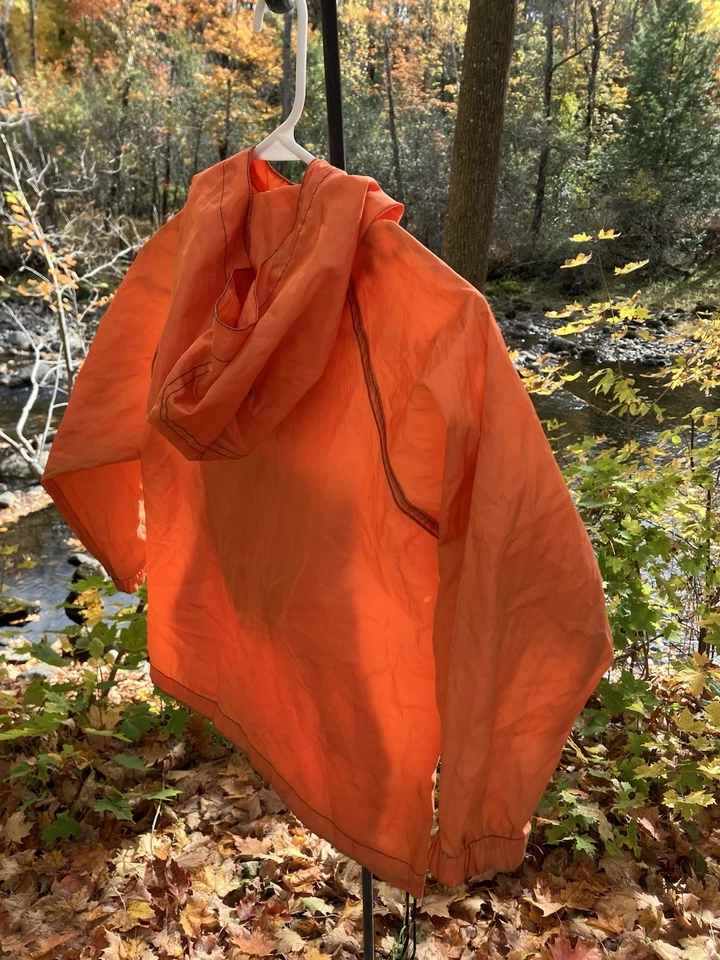 Chaqueta de Lluvia Viento Empacable Child’s Gap Talla Pequeña (6-7) Naranja Senderismo Camping Foto 4 de 4