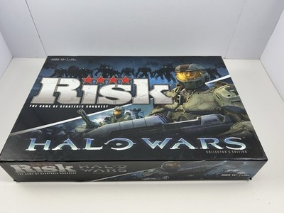 Risk HALO WARS 2009 Collectors Edition Board Game 100% Complete USAopoly Hasbro
