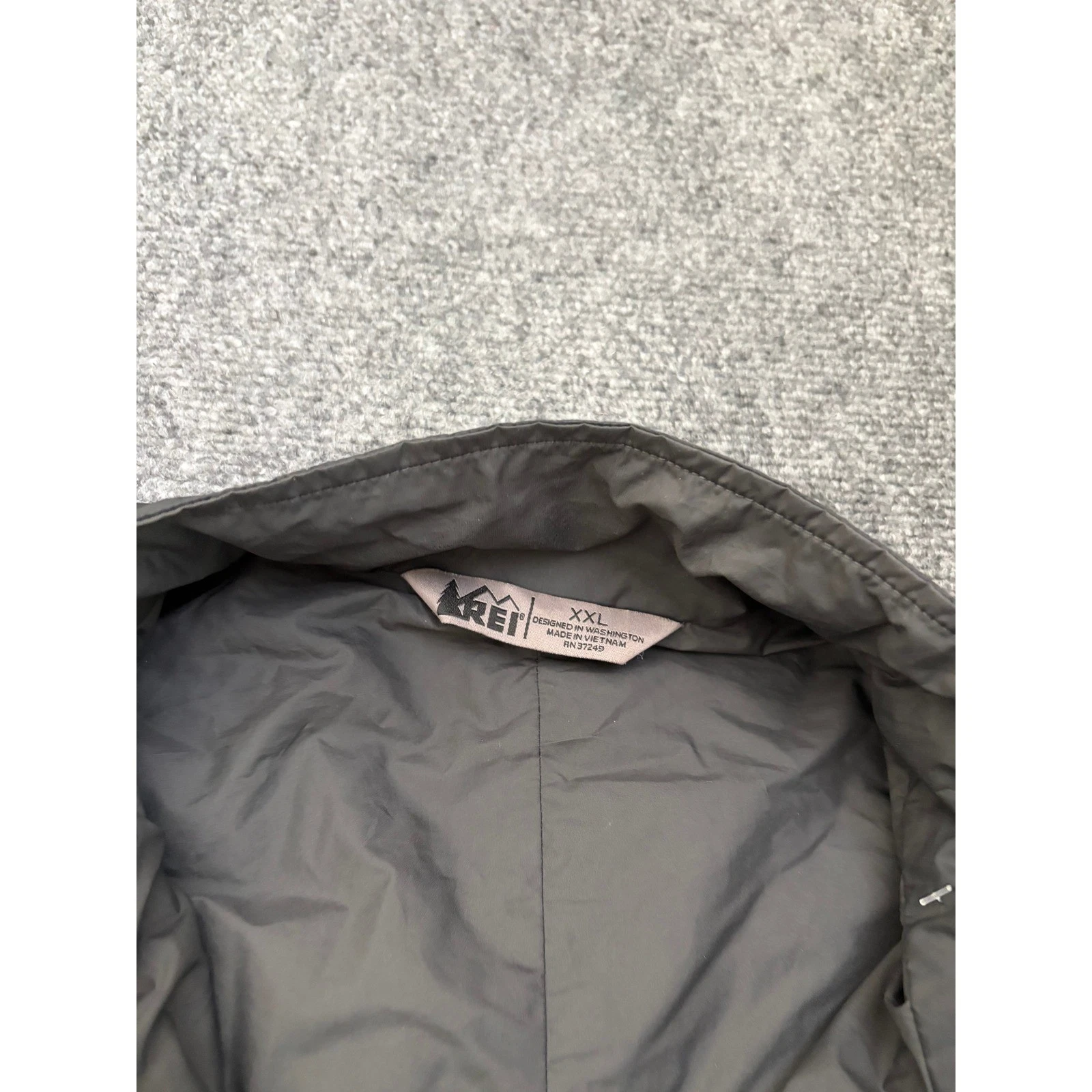 REI Co-op Pertex Quantum Eco PrimaLoft Insulated Puffer Jacket Black Mens XXL - product detail image 2