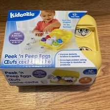 Kidoozie Peek N Peep Eggs - New In Box