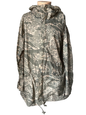 USAF Air Force ABU Improved Rainsuit Parka Jacket Medium Digital Tiger Stripe
