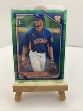 2024 Bowman - Chrome Prospects Brice Matthews #BCP-69 Lunar Glow Refractor (RC)