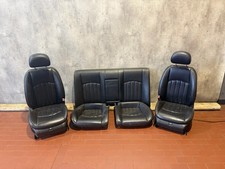 Mercedes Benz W219 CLS Ledersitze Sitze Sitzausstattung Leder schwarz