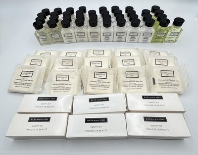 Lot of Beekman 1802 Fresh Air Soap Shampoo Conditioner Shower Gel Lotion Travel