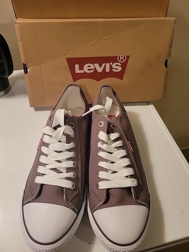 Levi's anthrazitfarbene Herrenschuhe Größe 11,5 – Typ Ked Freizeitschuh – Kick Around