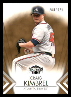2012 Topps Triple Threads Sepia #19 Craig Kimbrel SN