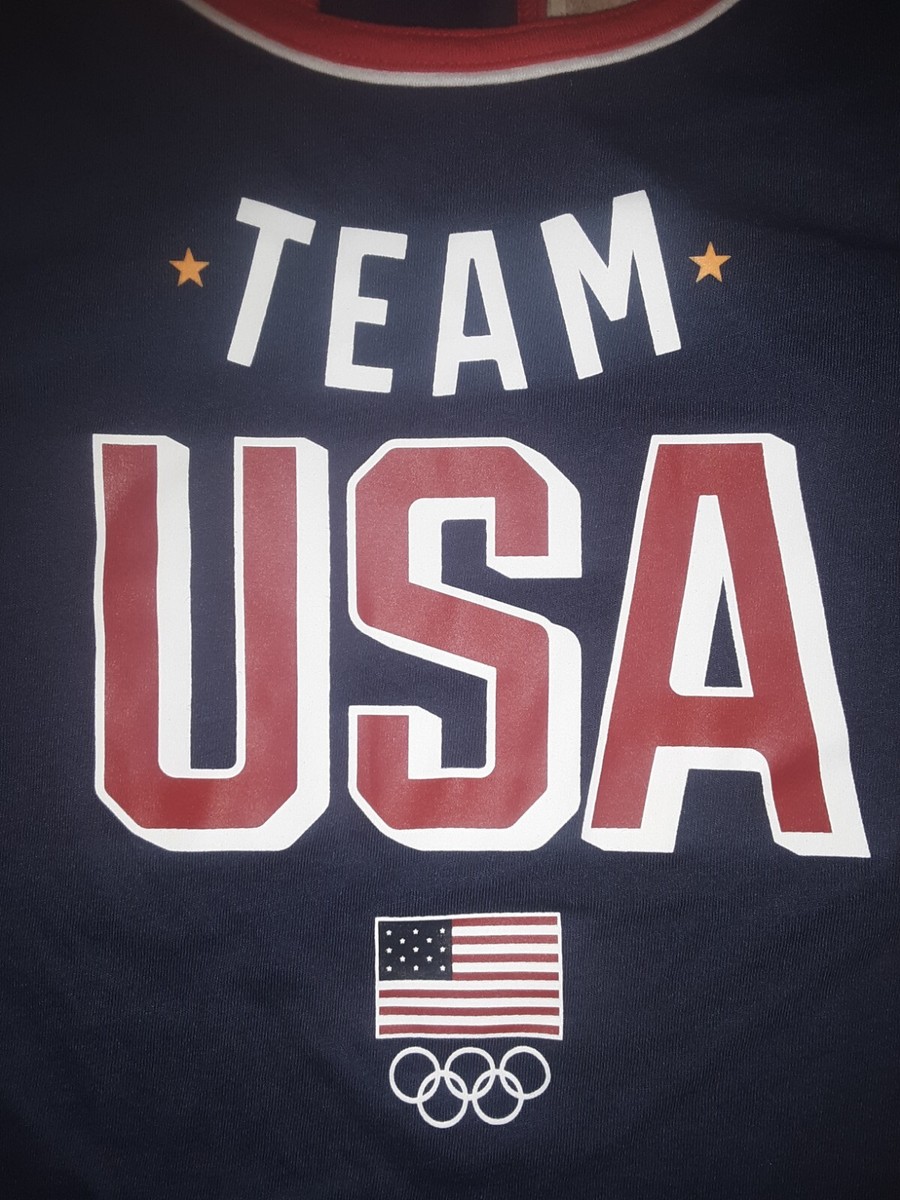 USA OLYMPIC TANK TOP SHIRT WOMEN RUNNING SOCCER YOGA GYM M MEDIUM