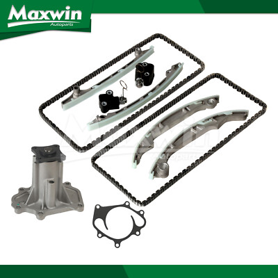 Timing Chain Kit Water Pump Fit 04-10 Infiniti QX56 Nissan Armada TITAN 5.6L