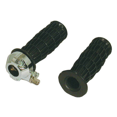Deluxe Throttle Twist Grip Set Fits 7/8'' Handle Go-Kart Chopper Mini Bike