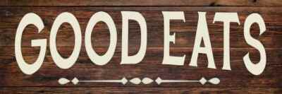 Good Eats Kitchen Food Rustic Looking Wood Sign Wall Décor Gift B3-06180028046