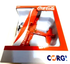 Corgi Stearman Bi Plane Coca Cola Die-Cast Model Plane New